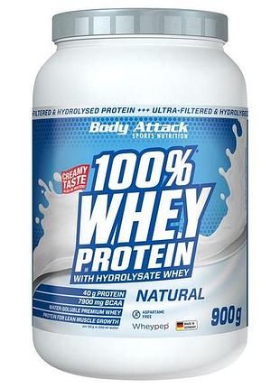 Протеїн body attack 100% whey protein 900 г (4384103706)