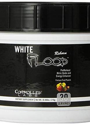 Предтренировочный комплекс controlled labs white flood reborn 216 г фруктовый пунш (4384300715)