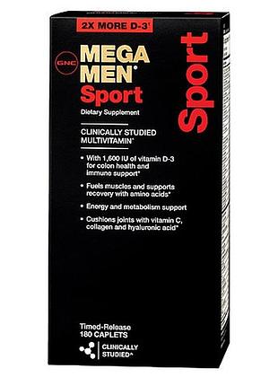 Витамины gnc mega men sport 180 таблеток (4384302545)