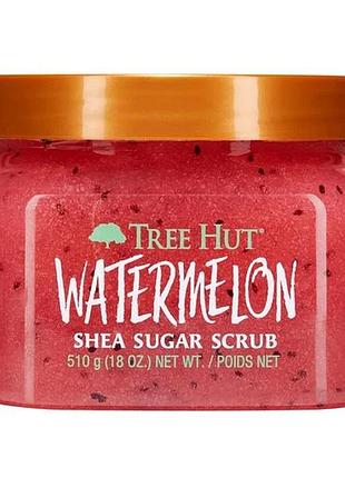 Цукровий скраб для тіла tree hut watermelon sugar scrub, 510 г