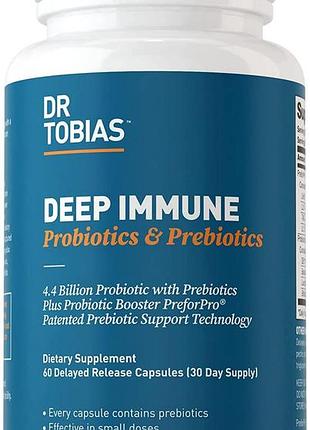 Dr. tobias deep immune probiotics 60 капсул (4384304386)