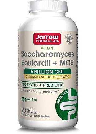Jarrow formulas saccharomyces boulardii plus mos 90 капсул (4384304211)