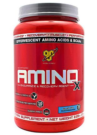 Амінокислота bsn amino x 1015 р usa блакитна малина (4384300990)