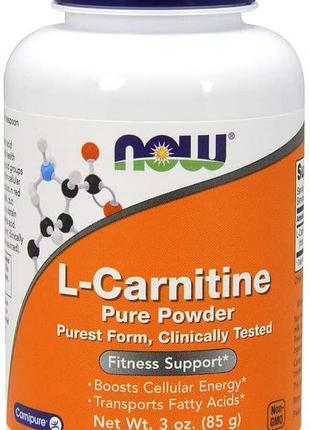 Жиросжигатель now acetyl-l-carnitine powder 85 г (4384303510)
