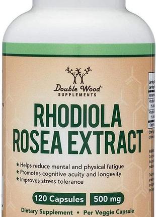 Double wood rhodiola rosea extract 120 капсул (4384305040b)