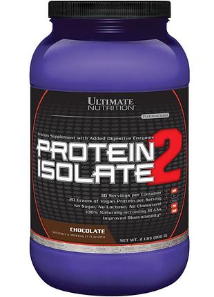 Протеин ultimate nutrition protein isolate 2 840 г шоколад (4384300775)