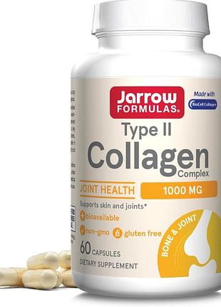 Jarrow formulas type ii collagen complex 60 капсул (4384304219)