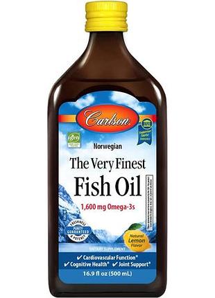 Carlson labs the very finest fish oil 200 мл (4384304175)