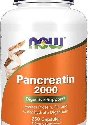 Ферменти now foods pancreatin capsules 250 капсул (4384304359)