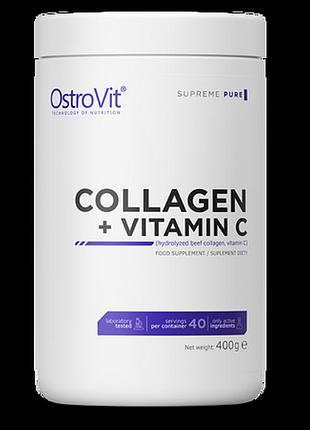 Витамины ostrovit collagen + vitamin c 400 г