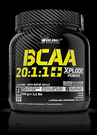 Амінокислота olimp sport nutrition bcaa 20:1:1 xplode 500 г апельсин (4384301848)