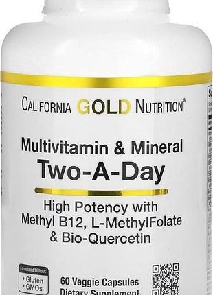 California gold nutrition daily multivitamins 60 капсул (4384304727)