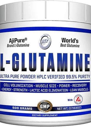 Глютамин hi-tech pharmaceuticals l-glutamine 500 грамм