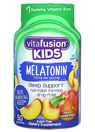 Vitafusion kids melatonin 50 таблеток