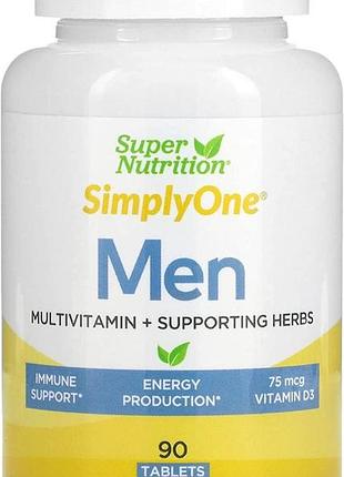 Super nutrition simplyone men 90 таблеток (4384304802)