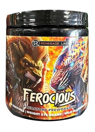 Предтренировочный комплекс renegade labs ferocious 276 г