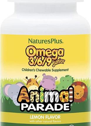 Naturesplus animal parade omega 3/6/9 junior 90 капсул