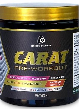 Передтренувальний комплекс golden pharma carat 300 г (4384304895)
