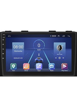 Штатна магнітола lesko для kia mohave i рестайлінг 2016-2020 екран 9" 6/128gb 4g wi-fi gps top кіа
