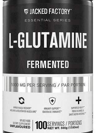 Jacked factory l-glutamine powder 500 г (4384304696)