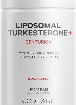 Липосомальные капсулы туркестерона codeage turkesterone 120 капсул