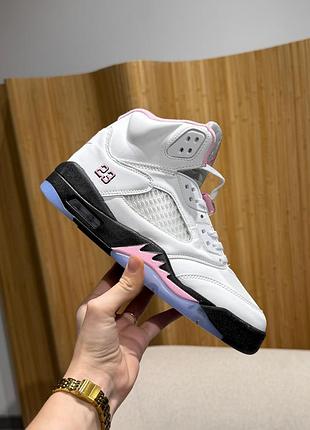 Кроссовки nike air jordan 5 retro 35th aniversary medium soft pink