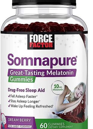 Мелатонін force factor somnapure 60 таблеток