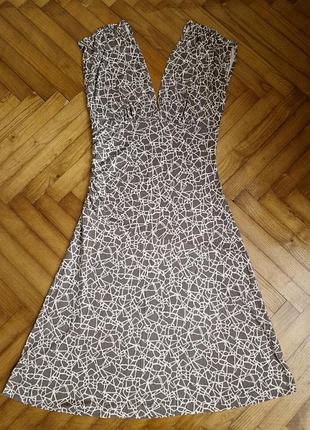 Diane von furstenberg-дизайнерська шовкова трикотажна сукня, р.-10