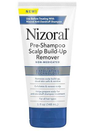 Отшелушивает и обновляет nizoral pre-shampoo scalp build-up remover 148 мл