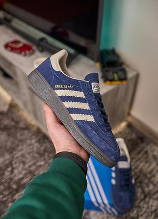 Adidas spezial night indigo blue cream