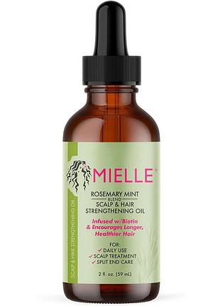 Масло для кожи головы и волос mielle rosemary mint scalp & hair 59 мл