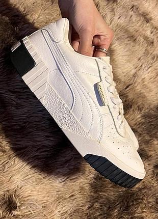 Оригінальні шкіряні кросівки puma