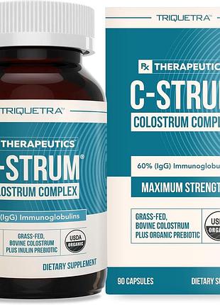 Органическое молозиво премиум-класса triquetra health c-strum 90 капсул