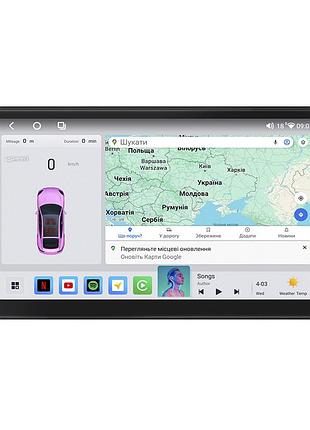 Магнитола lesko для suzuki grand vitara iii рестайлинг 2008-2012 9" 4/64 qled carplay 4g wi-fi gps 360 prime