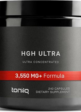 Домішка гормону росту toniiq hgh ultra 240 капсул