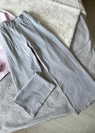 Коттоновые брюки zara