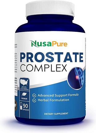 Комплекс премиум-класса для простаты nusapure prostate complex 90 капсул