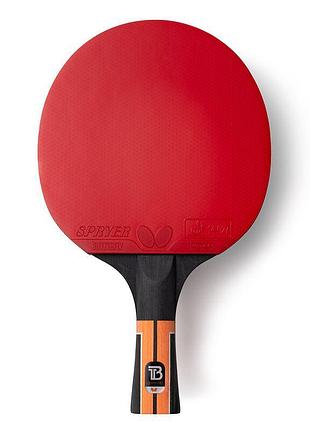 Ракетка для настольного тенниса butterfly timo boll comfort junior fl (6110100009)