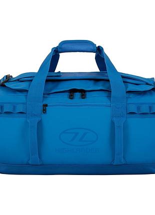 Сумка дорожная водозащитная highlander storm kitbag 45l blue (db122-bl)