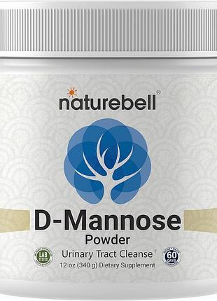 Добавка премиум-класса для здоровья мочевыводящих путей naturebell d mannose powder 340 г