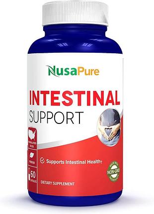 Добавка премиум-класса для для поддержки кишечника nusapure intestinal support 60 капсул