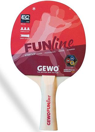 Ракетка для настольного тенниса gewo fun-starter fl (96990000)
