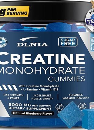 Креатин преміумкласу dlnia creatine monohydrate gummies 120 таблеток