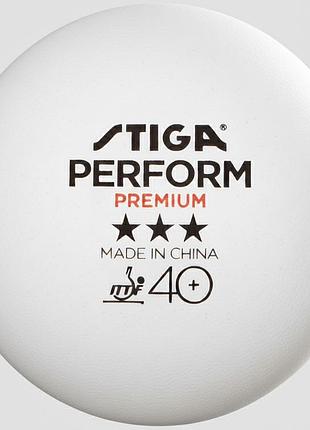 Мячи для настольного тенниса stiga perform premiun ittf 6 шт (1113-2410-06)