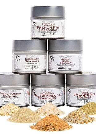 Натуральні приправи преміумкласу gustus vitae gourmet french 6 шт.