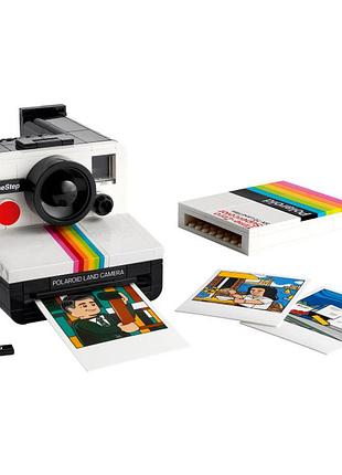 Конструктор ideas фотоапарат polaroid onestep sx-70 (21345), 516 деталей сумісний з lego лього