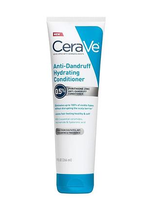 Увлажняющий кондиционер против перхоти cerave hydrating anti dandruff conditioner 266 мл