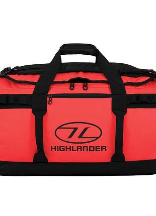 Сумка дорожная водозащитная highlander storm kitbag 65l red (db123-rd)