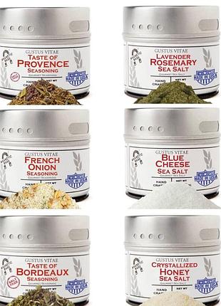 Натуральные приправы премиум-класса gustus vitae french seasoning 6шт