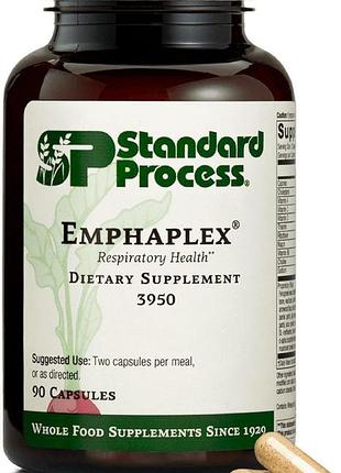 Домішка преміумкласу здоров'я дихальної системи standard process inc. emphaplex 90 капсул